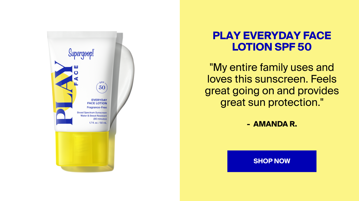 PLAY Everyday Face Lotion SPF 50