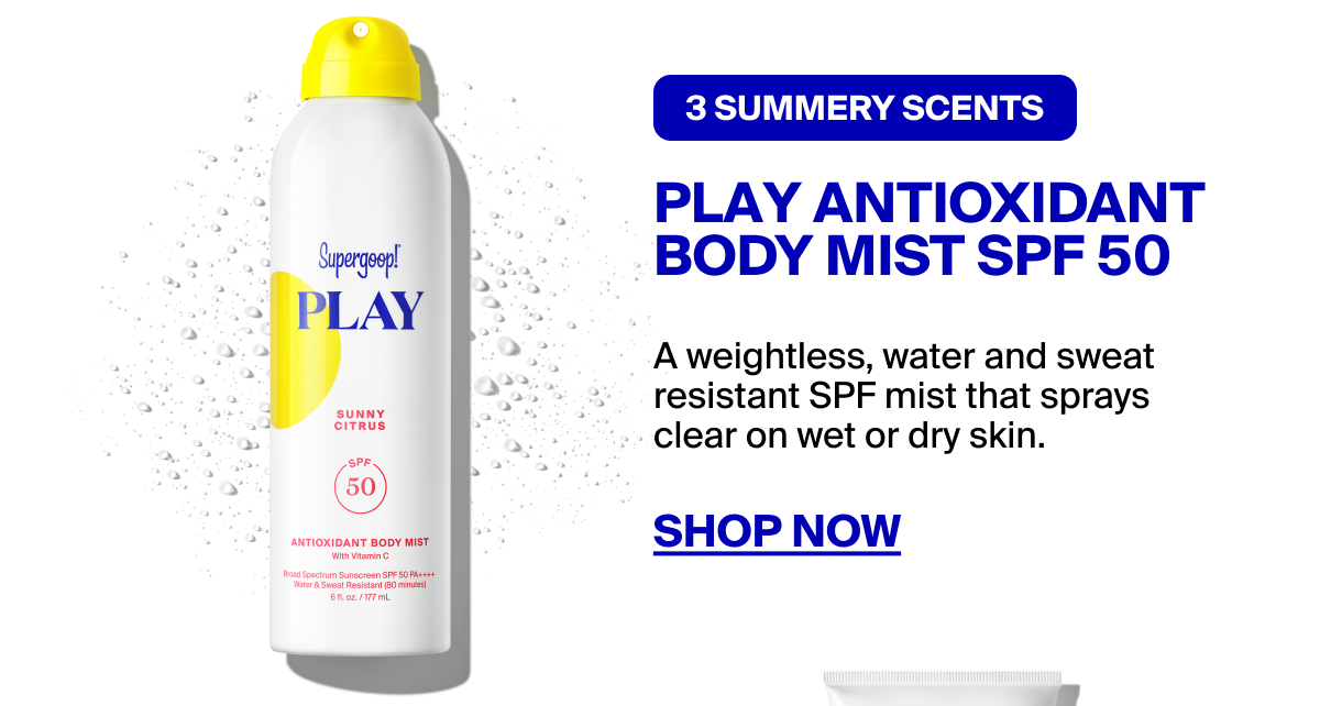 PLAY Antioxidant Body Mist SPF 50