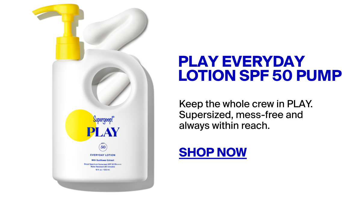 PLAY Everyday Lotion Pump SPF 50