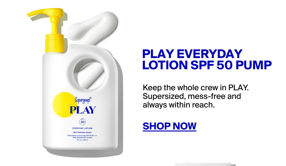 PLAY Lotion Pump SPF 50