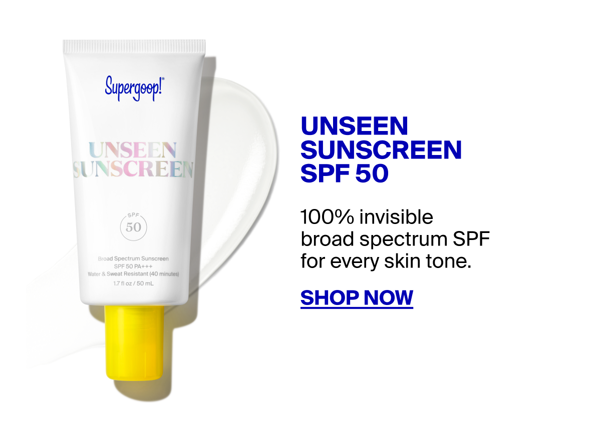 Shop Unseen Sunscreen SPF 50
