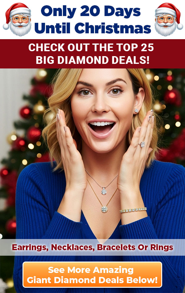 Check Out Top 25 Big Lab-Grown Diamond Deals!!