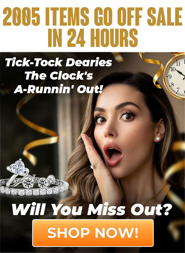 Ring in the New Year with Fabulous Jewelry! Up to 80% Of retail + Double FREE Gift Card - Shop Now!