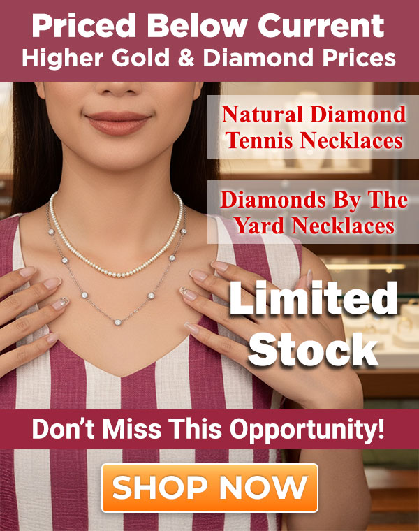 5 Carat Tennis Necklaces And Diamonds By The Yard