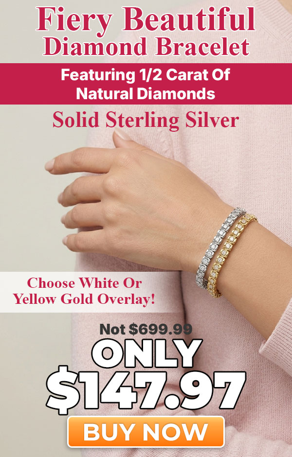 Mom Deserves A New Natural Diamond Bracelet