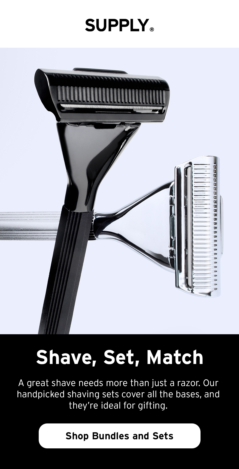 Shave, set, match