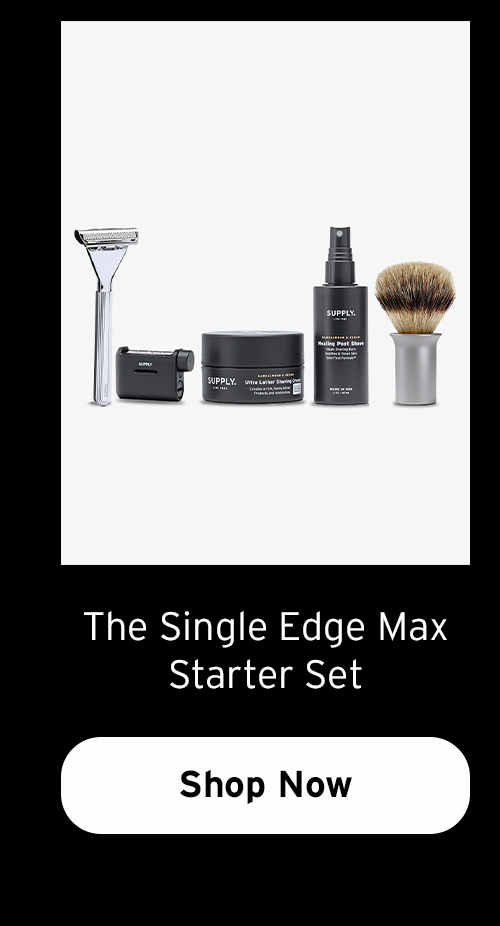 The single edge max starter set