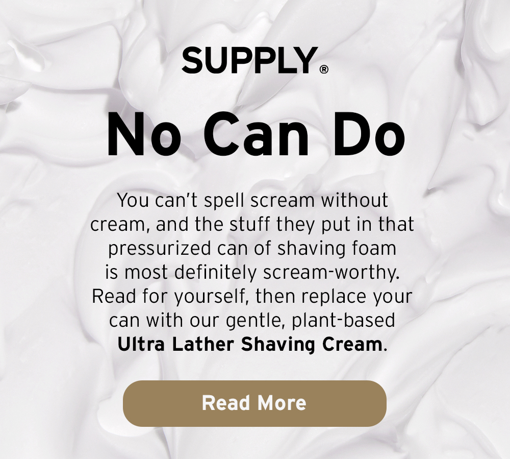 [The Truth Behind Foaming Shaving Cream]