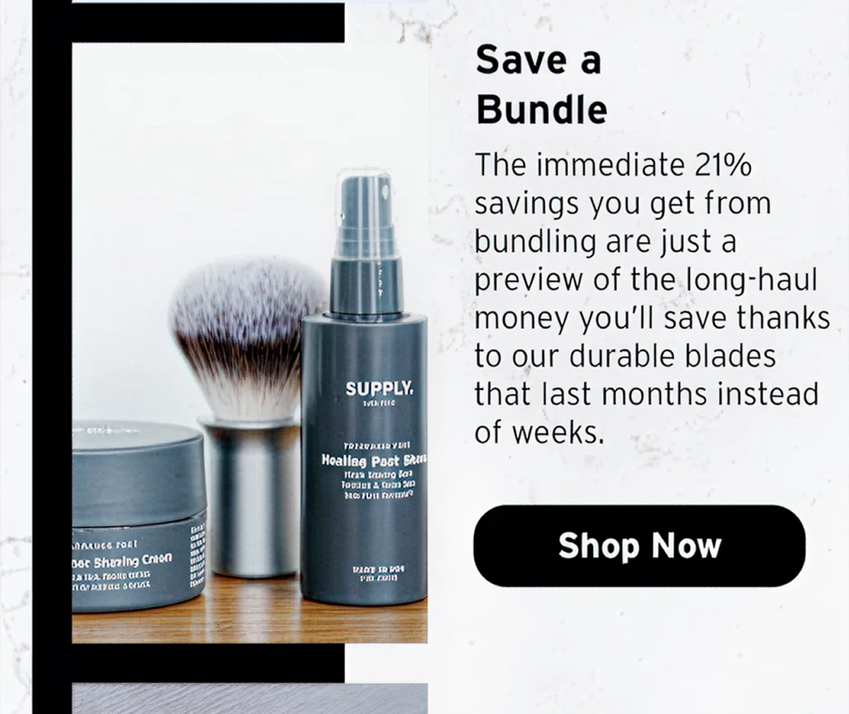 Save a bundle. The immediate 21% savings you get from bundling are just a preview of the long haul money you'll save. Shop now. 