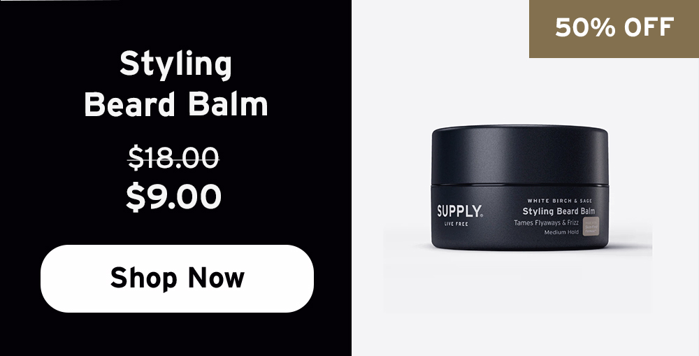 Styling beard balm