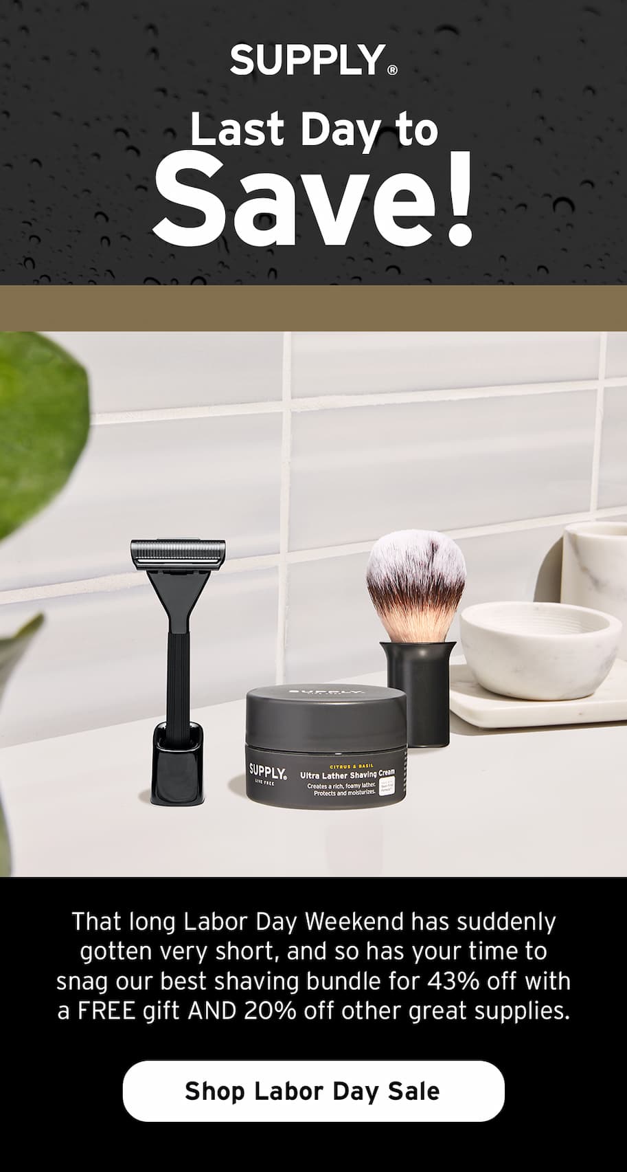 Last day to save