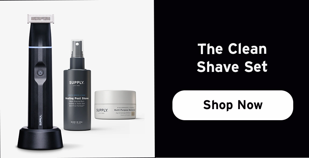 The clean shave set. Shop now. 