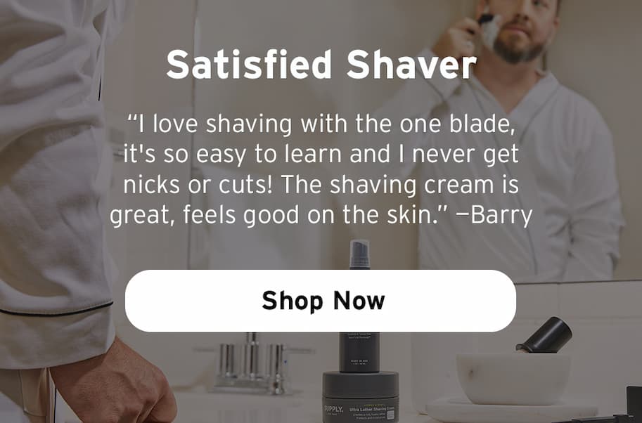 Satisfied shaver