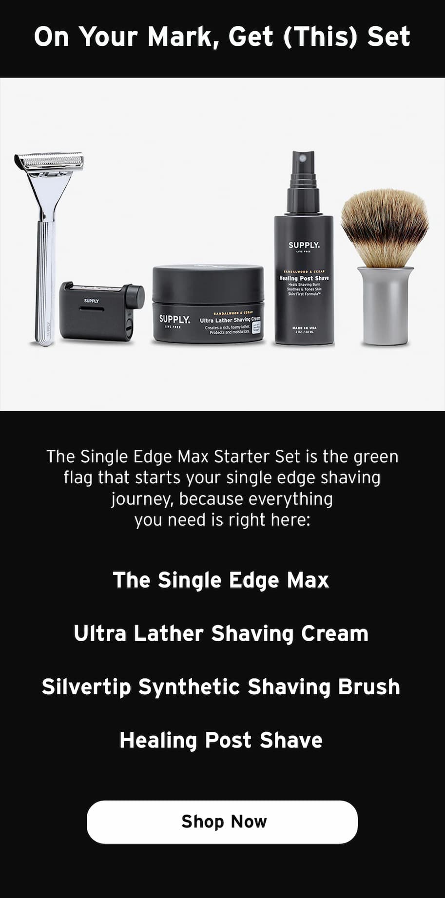 The single edge starter 