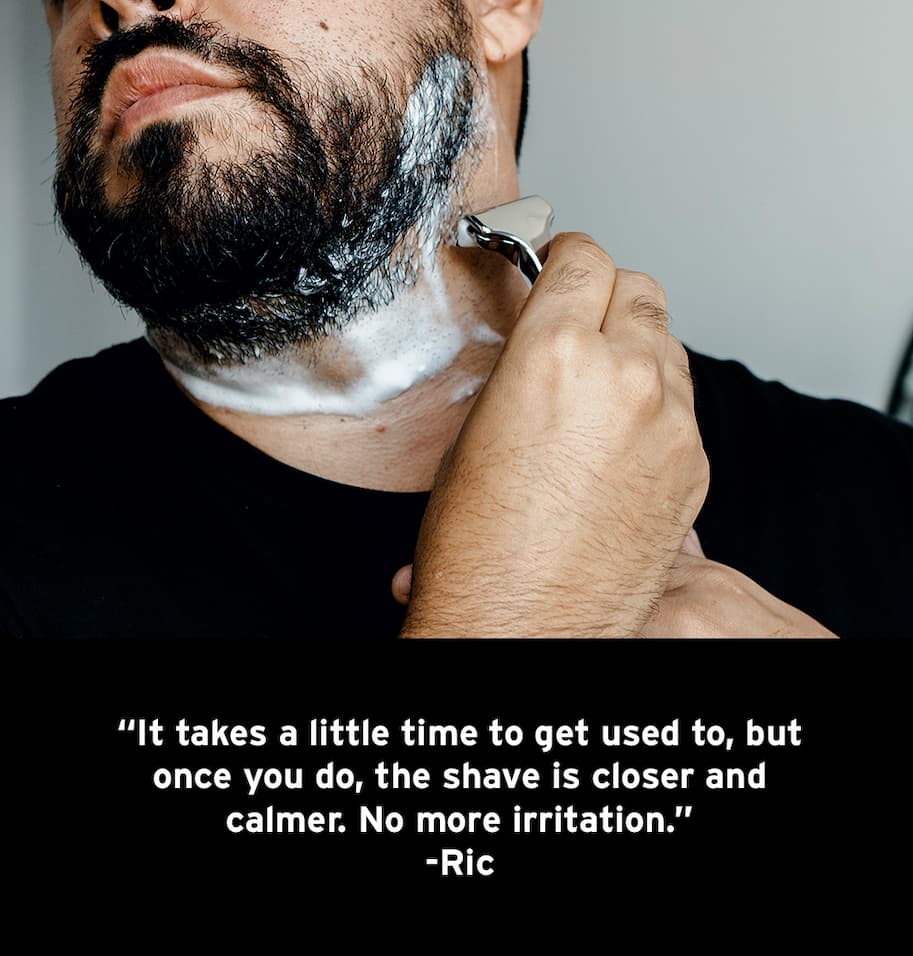 "It takes a little time to get used to..."