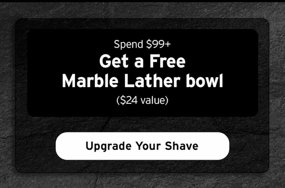 Marble lather bowl