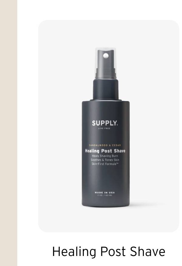SUPPLY Healing Post Shave 