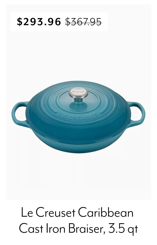 Le Creuset Signature Cast Iron Braiser