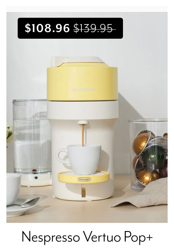 Nespresso Vertuo Pop+ Summer Limited Edition by De'Longhi