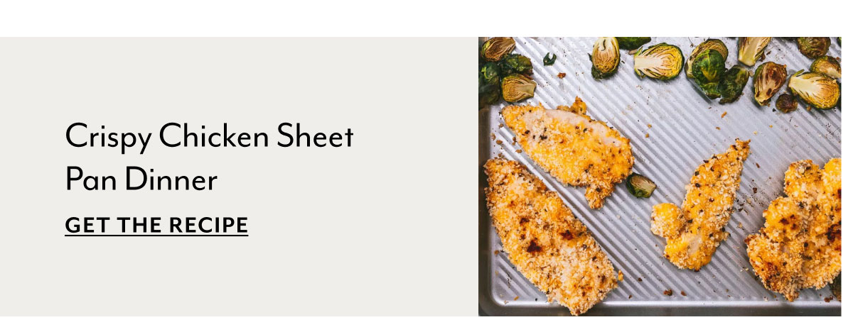Crispy Chicken Sheet Pan Dinner