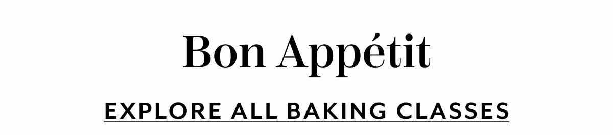 Baking Classes