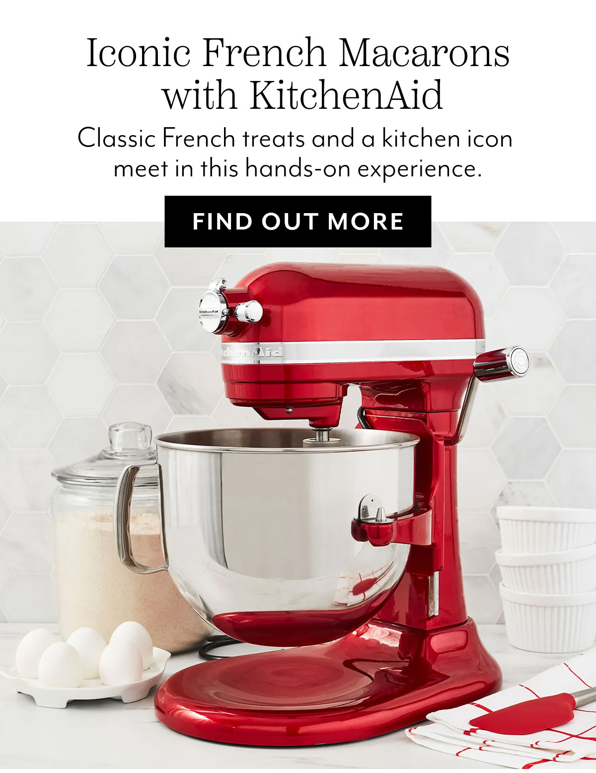 Iconic French Macarons with KitchenAid