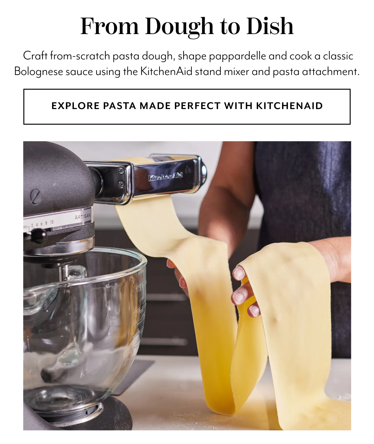 Pasta Made Perfect with KitchenAid