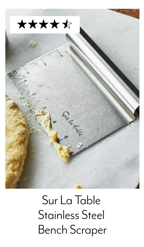 Sur La Table Stainless Steel Bench Scraper