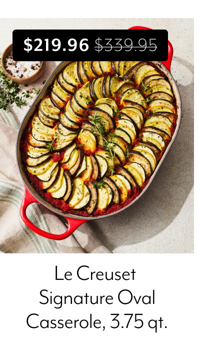 Le Creuset Signature Oval Casserole