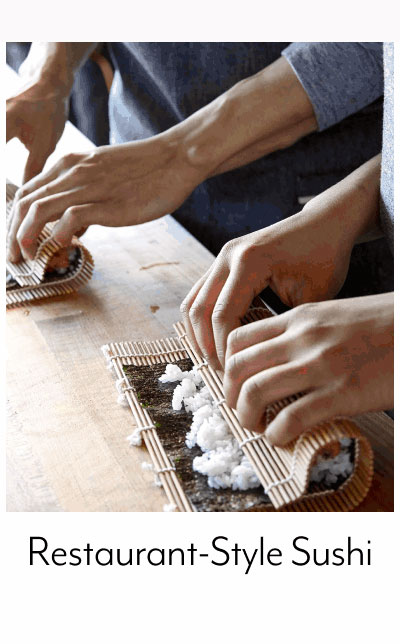 Date Night: Restaurant-Style Sushi