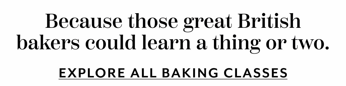 Baking Classes 