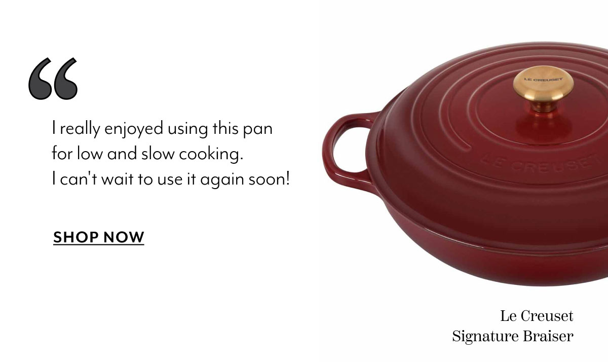 Le Creuset Signature Cast Iron Braiser