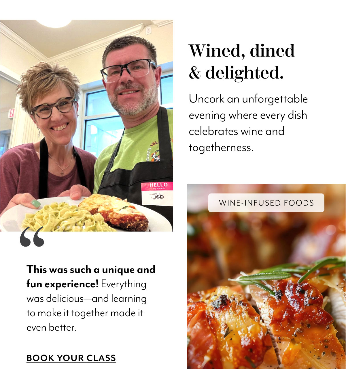 Date Night: Wine-Infused Foods