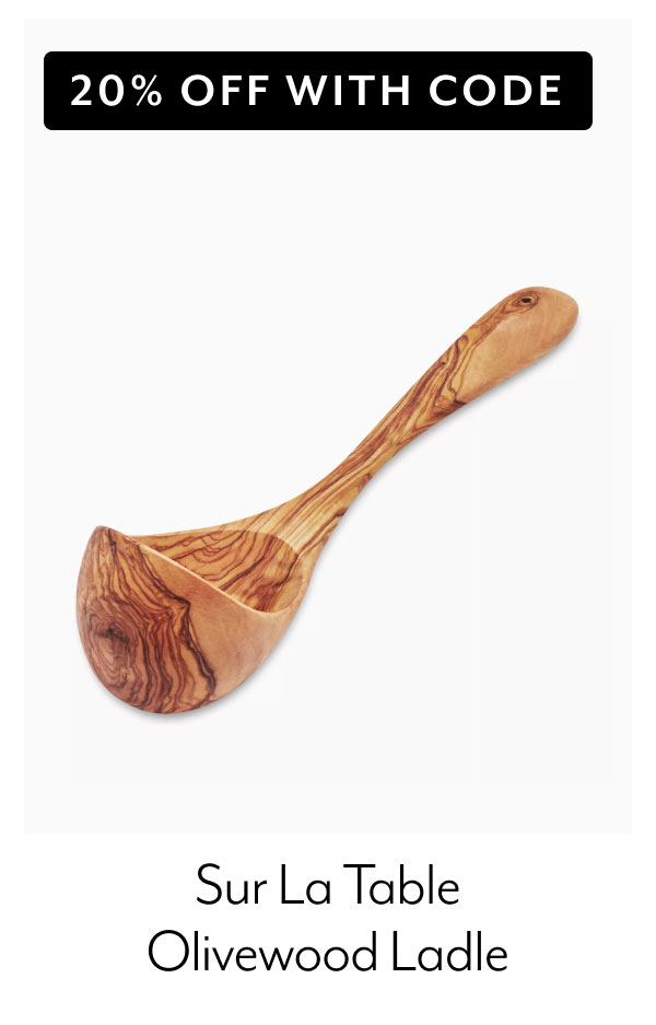 Sur La Table Olivewood Ladle