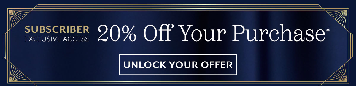 20 percent off purchase