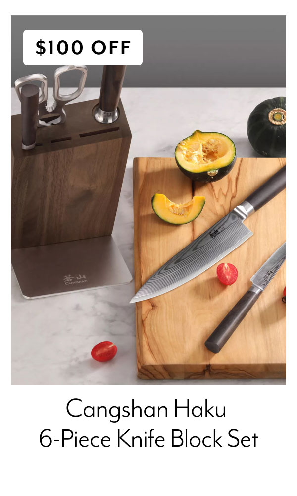 Cangshan Haku 6-Piece Block Set
