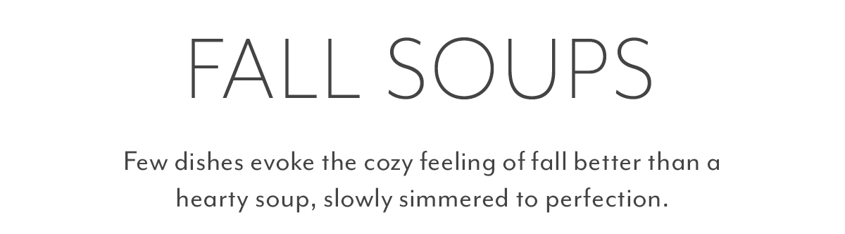 Soups & Stews