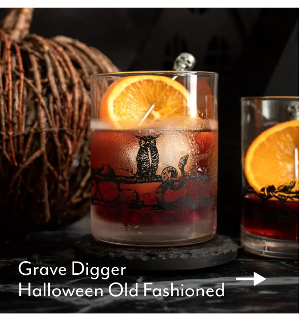 Grave Digger Halloween Old Fashioned