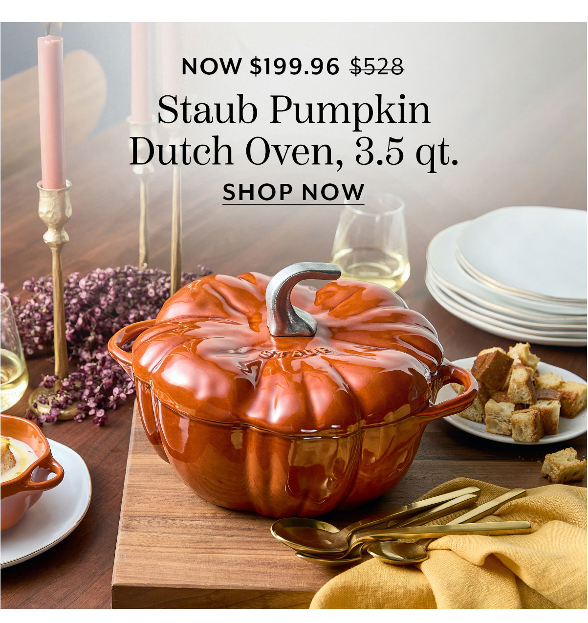 Staub Pumpkin Dutch Oven