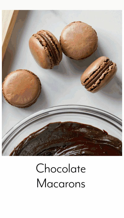 Chocolate Macarons