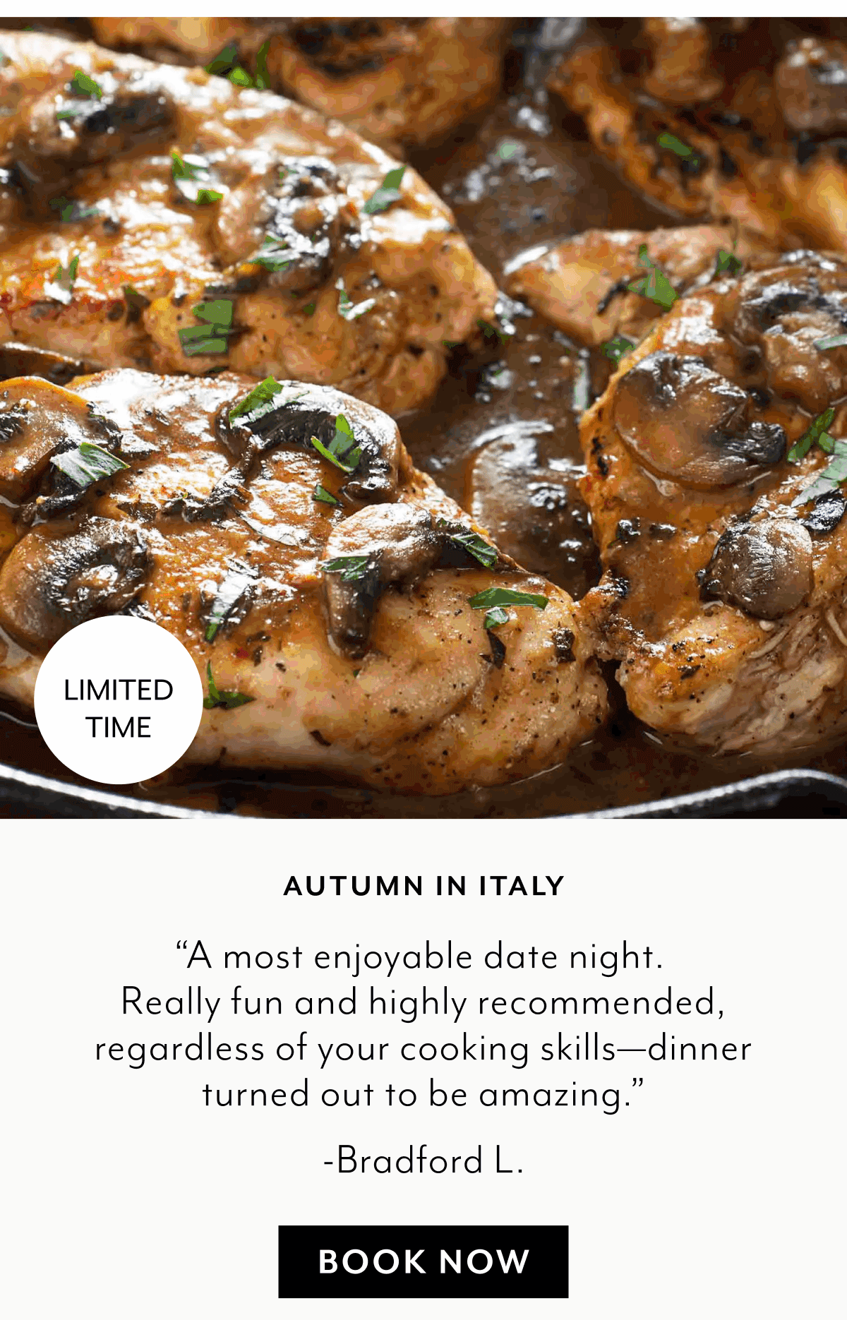 Date Night: Autumn in Italy
