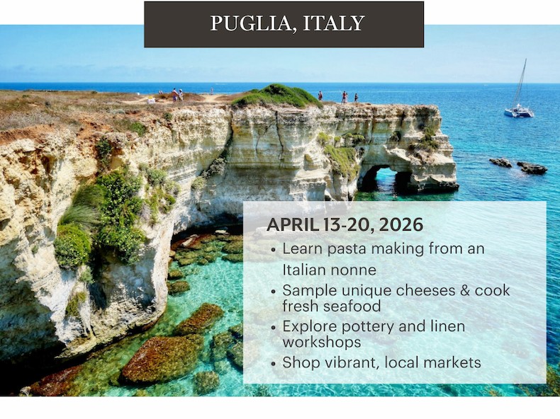 Pasta, Pastries, and Pottery in Puglia, Italy
