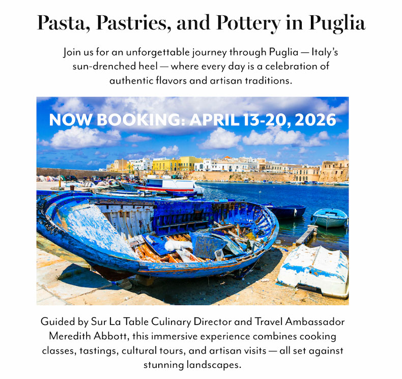  Pasta, Pastries, and Pottery in Puglia, Italy