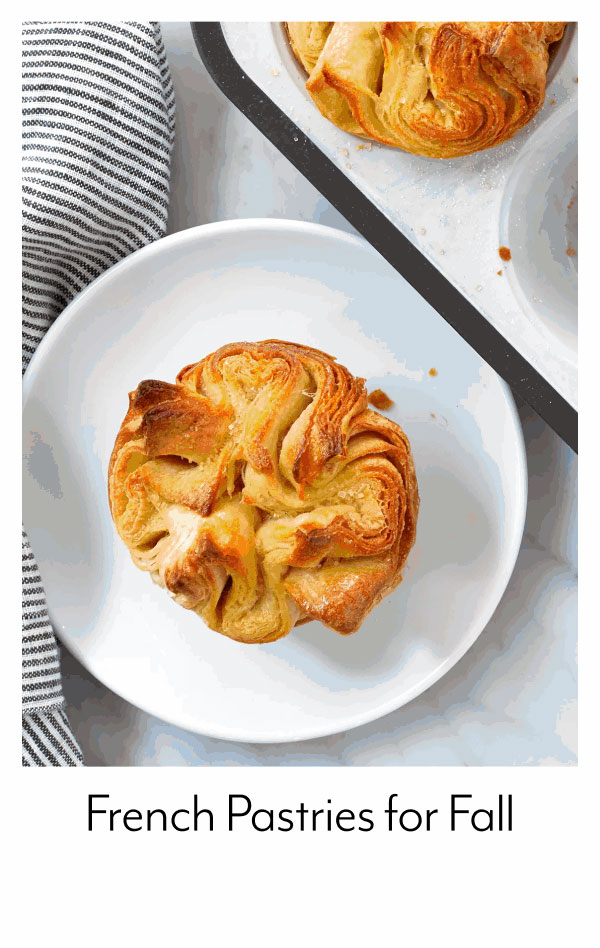 French Pastries for Fall