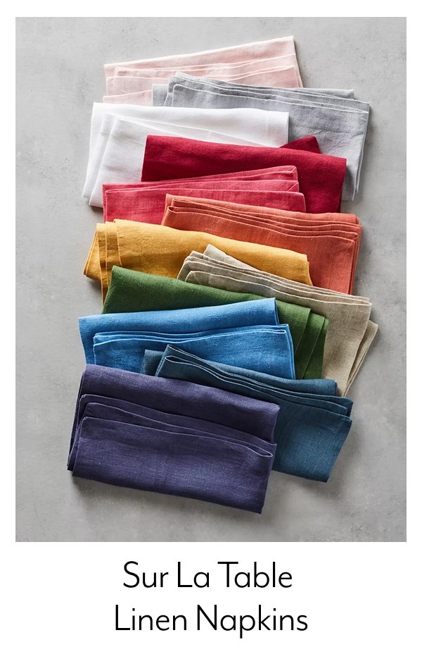 Sur La Table Linen Napkins, Set of 4