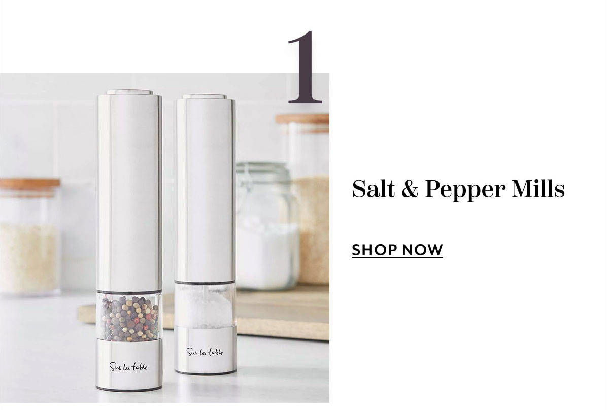 Spice Mills, Shakers & Tools