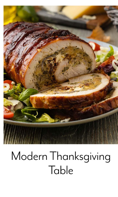Modern Thanksgiving Table