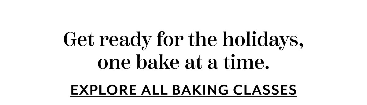 Baking Classes 
