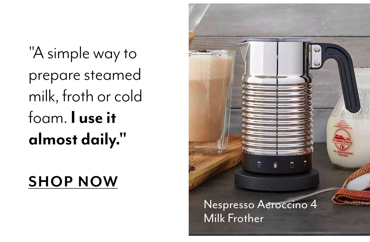 Nespresso Aeroccino 4 Milk Frother