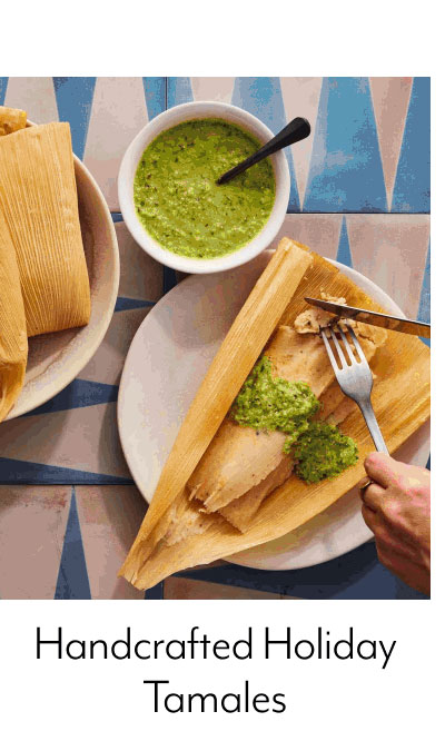 Handcrafted Holiday Tamales
